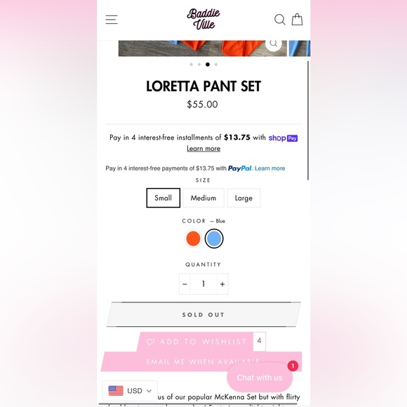 Two piece set size small 😊 - Picture 2 of 3